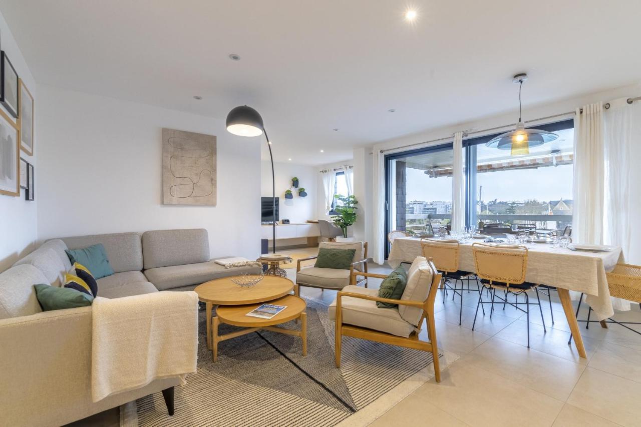 Grand Appartement De Standing Avec Terrasse Vue Port Au Centre De Vannes Zewnętrze zdjęcie