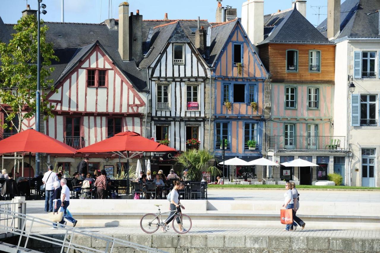 Grand Appartement De Standing Avec Terrasse Vue Port Au Centre De Vannes Zewnętrze zdjęcie