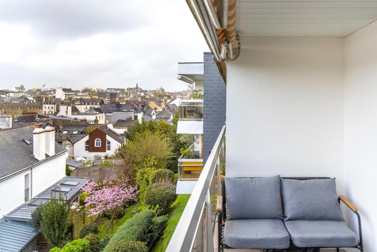 Grand Appartement De Standing Avec Terrasse Vue Port Au Centre De Vannes Zewnętrze zdjęcie