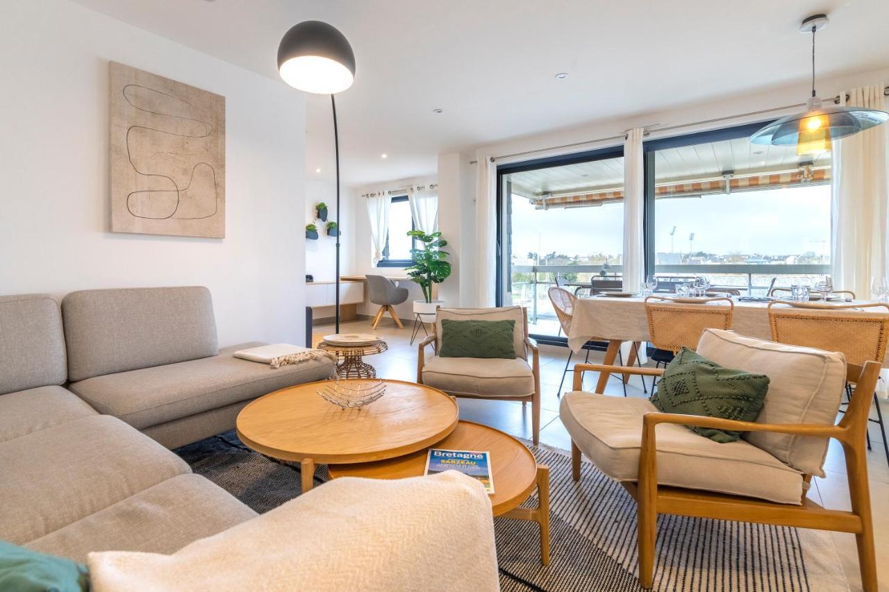 Grand Appartement De Standing Avec Terrasse Vue Port Au Centre De Vannes Zewnętrze zdjęcie